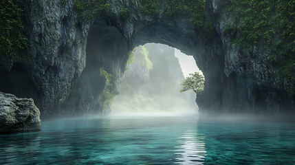 A beautiful natural landscape.