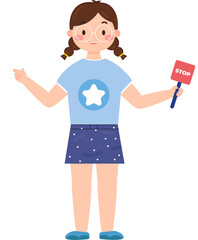 girl with a cup of coffee