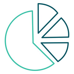 Pie Chart Data Analysis Line