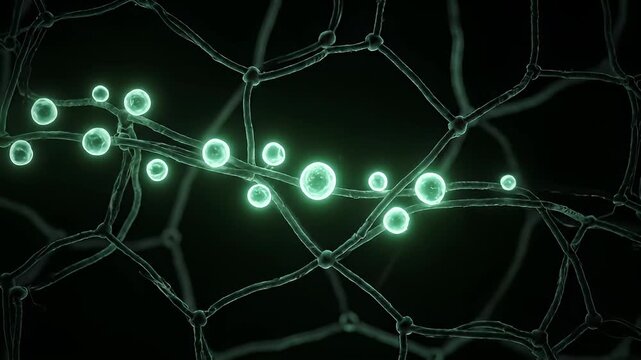Bacteria Luminous Spheres on Carbon Nanotubes