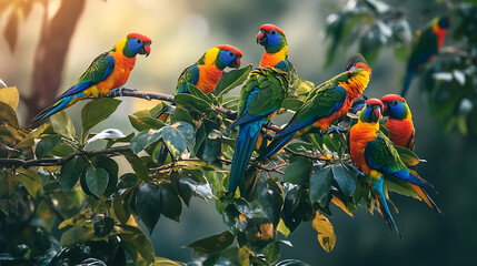 A bird in a natural landscape