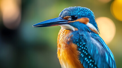 A bird in a natural landscape