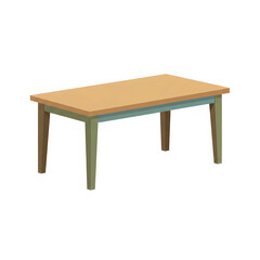 Fototapeta premium illustration vector wooden table aesthetic