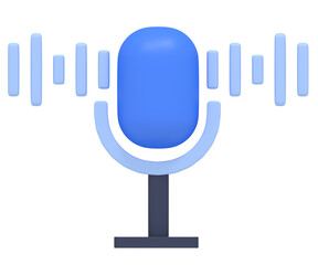 3D Microphone with Sound Waves