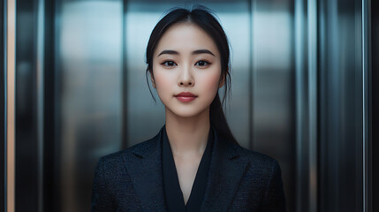 Beauty portraits of female in ultra-realistic commercial photo style.