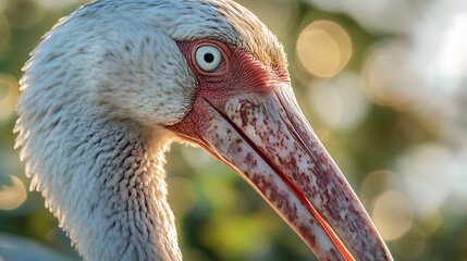 A bird in a natural landscape