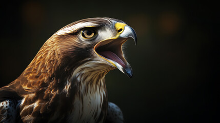 A bird in a natural landscape