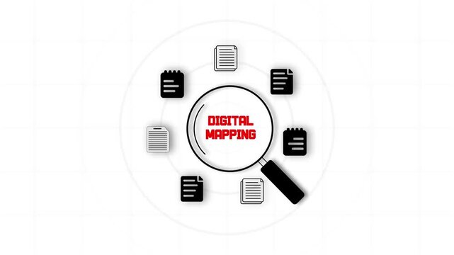 Digital mapping for geographic information systems and travel app promotions to demonstrate location tracking and spatial data analysis