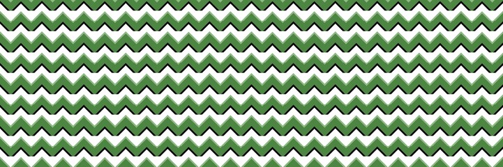 Fototapeta premium Seamless green chevron pattern with gradient zigzag lines. Fresh geometric background for eco-friendly branding, organic textile design, and nature-themed digital wallpaper.