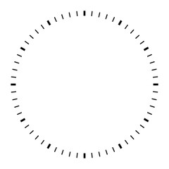 Fototapeta premium vector clock face one, clipart isolated on transparent background. 