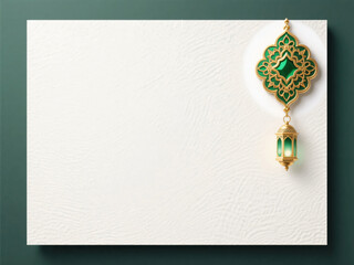 Simple Islamic Ramadan Background Minimal Design