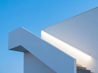 Blue Sky with Modern Building Architecture