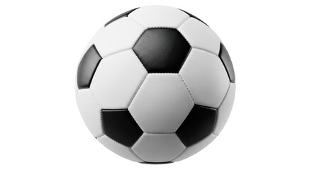 Fototapeta premium Soccer ball isolated on transparent background