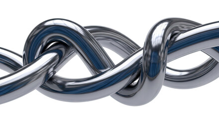 Intertwined Metal Tubes