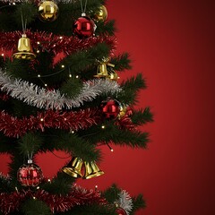 Crimson Christmas Gleam