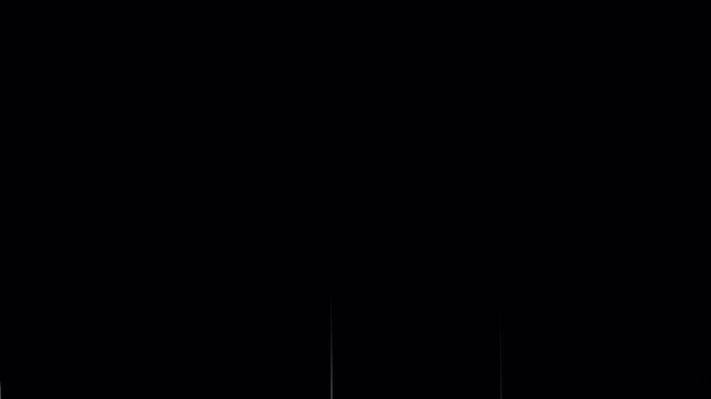 Alpha-matte animation transition masks. Creative 4K Abstract transitions and animated background with alpha channel. Transition monochrome masks templates 2K 4K