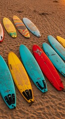 Sun-Kissed Surfboards