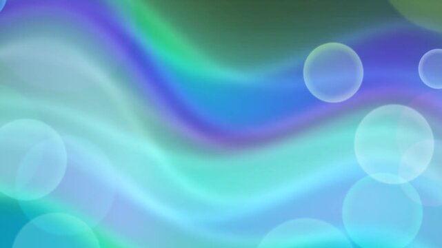 Vibrant abstract background with swirling colors and bokeh lights.