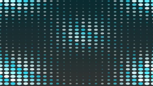 Geometric dot pattern. Dark blue and white dots. Seamless texture. Vector background. Digital design element. Graphic illustration. Abstract dot matrix. Pixel art. Blue and white hues.