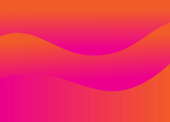 Fototapeta premium Abstract Pink and Orange Gradient Wave Background