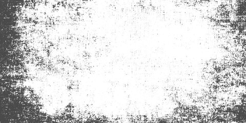 Obraz premium Vintage halftone newspaper texture with distressed ink marks aged newsprint background and white grunge space.