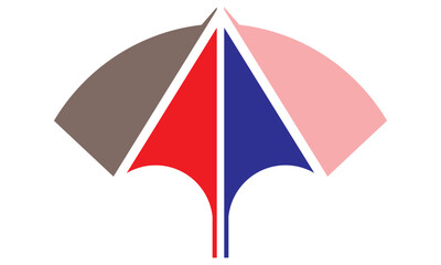 Obraz premium Creative Rain Protection Symbol