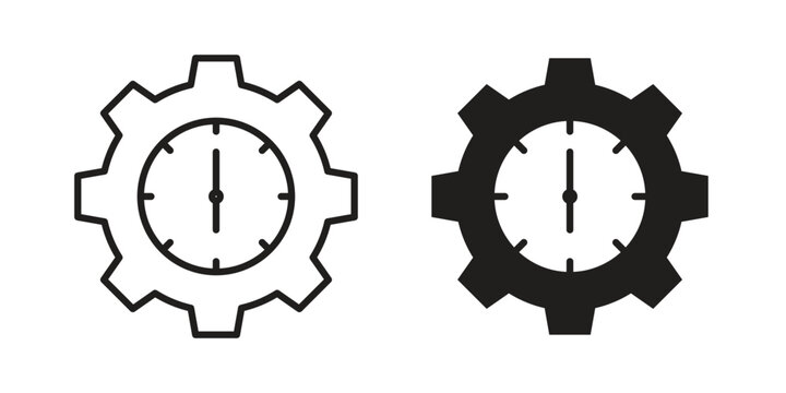 Trendy icon vector logo design element. Vector emblem template.