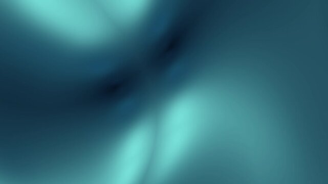 Abstract teal gradient background with smooth flowing curves