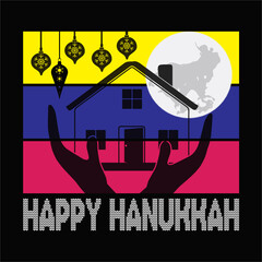 Obraz premium Happy Hanukkah