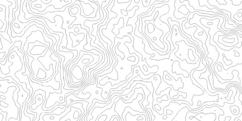 white topography map geography relief diagram texture design. Topography white background and black line world map texture design. Lines Topographic contour lines grid map seamless pattern. © MDFAIMIDULISLAM