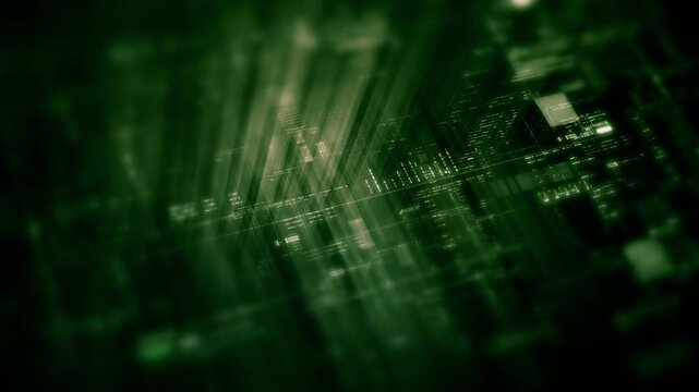 Futuristic digital data network with glowing cyber interface grids and dynamic light streams representing artificial intelligence, cybersecurity, fintech systems, blockchain infrastructure, and cloud 