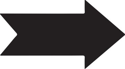 Black and White Directional Arrow © MD IDRICH