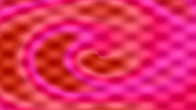 Vibrant abstract swirling vortex of pink and red gradient colors with a subtle checkered pattern creating a hypnotic and mesmerizing visual effect for backgrounds and motion graphics