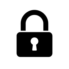 Padlock Security Vector Icon