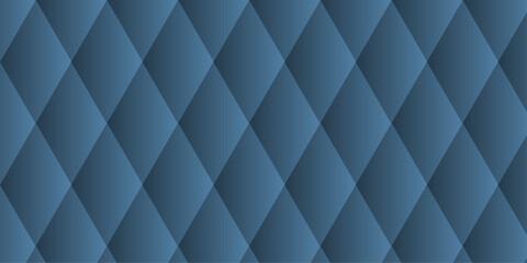 Obraz premium abstract geometric overlap blue gradient mosaic tiles paper square repeat wall decoration tech ornament background