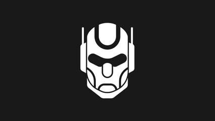 Fototapeta premium Ant Man Helmet Icon Graphic Design.