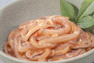 新鮮なイカで作る美味しい塩辛