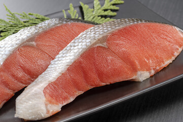 美味しい紅鮭の切身