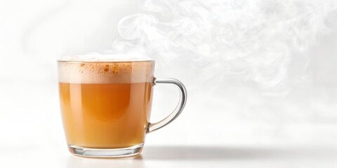 Hot Apple Cider with Maple Smoke Effect