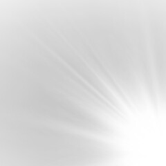 Obraz premium Bright white sun rays with layered glowing edges, subtle shimmer, and transparent isolated background. png 