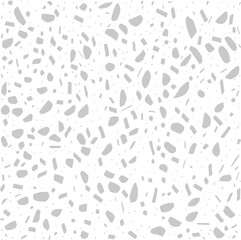 Fototapeta premium Modern Artistic Grey Terrazzo Stone Fragment Minimalist Pattern