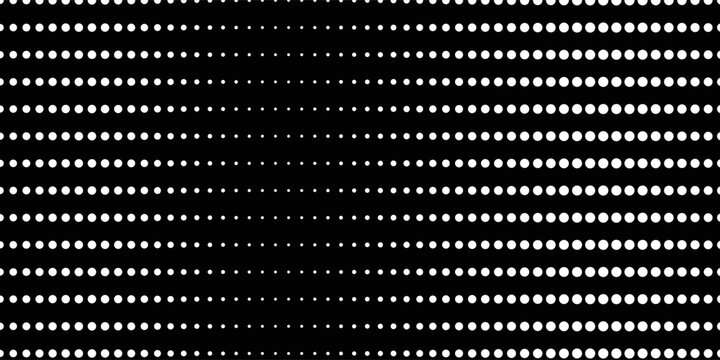 Black Polka dot seamless pattern. Polka dot Texture  background. Black  Dotted  pattern. White seamless pattern with black polka dots.