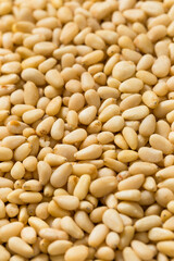 Fototapeta premium Raw White Organic Pine Nuts