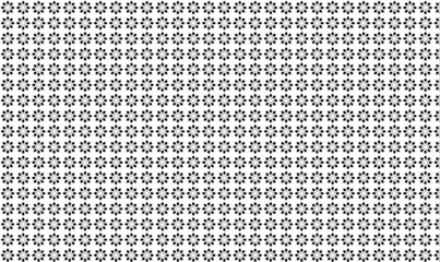 Seamless Islamic Floral Rosette Pattern with Bold Black Petal Motifs © Naimat