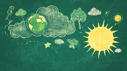 A cute Save Earth background design, perfect for eco-themed wallpapers or environmental backdrops.