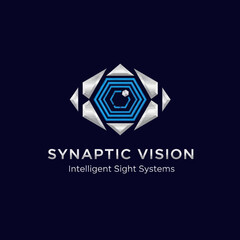 Synaptic Vision Logo Intelligent Sight Systems.