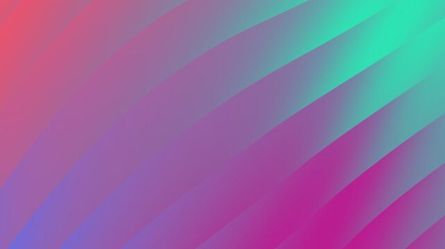 Abstract gradient background with angled lines in vibrant pink green and purple