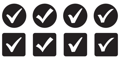 Digital Verification Icon. Modern Tick Mark Symbol. Tick Mark Icon. © PrimeGem Vectors