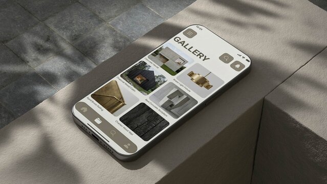 Modern Smartphone App Mockup Animation