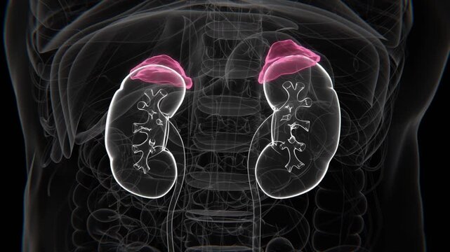 Diseased Adrenal Gland in Vertical HD Video | Adrenal Gland Diseases video in Vertical HD Video